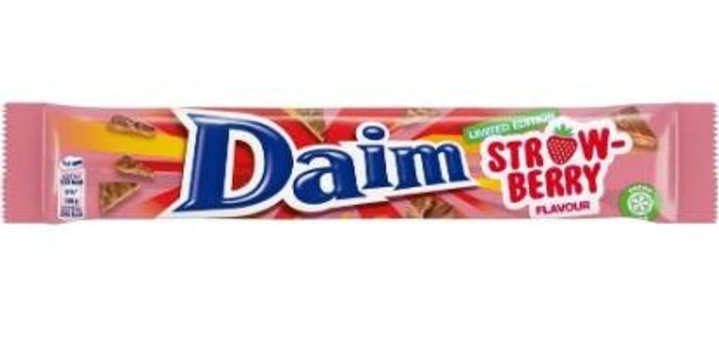 Mondelez World Travel Retail Daim Strawberry Bar 56g