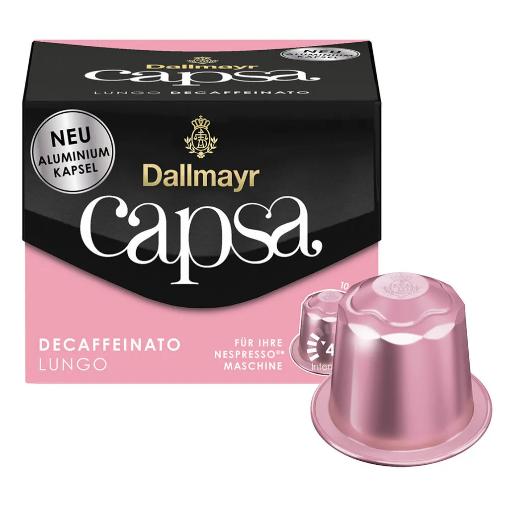 Mega-Paradies Dallmayr Capsa Lungo Decaffeinato 56g