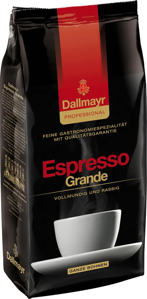 Mega-Paradies Dallmayr Espresso d'Oro whole beans, full-bodied and racy, 1000g