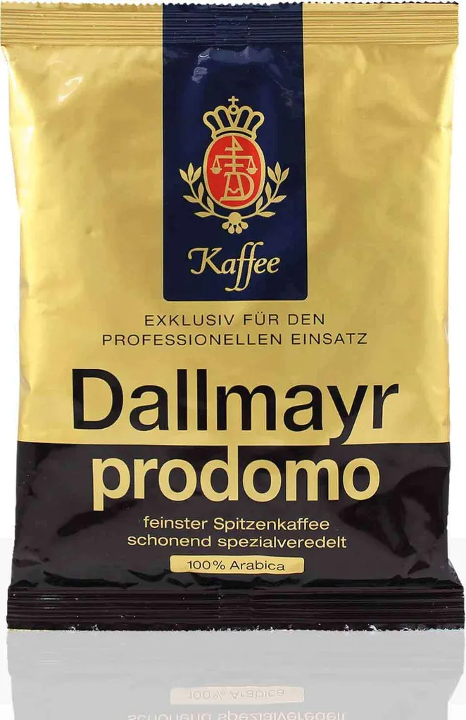 Dallmayr Prodomo - 50 x 60g ground coffee, filter coffee 100% Arabica