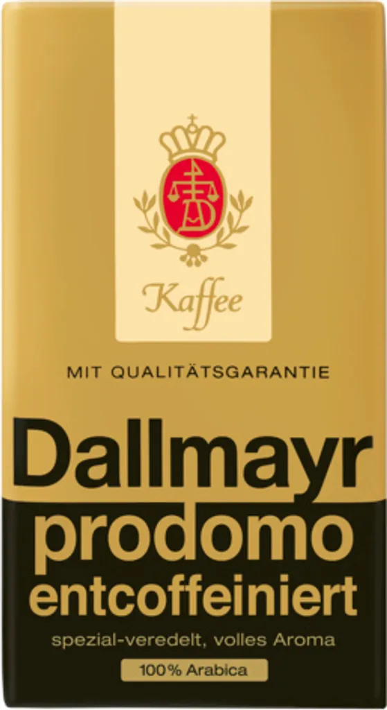 Dallmayr Prodomo Decaffeinated | Ground | 500g