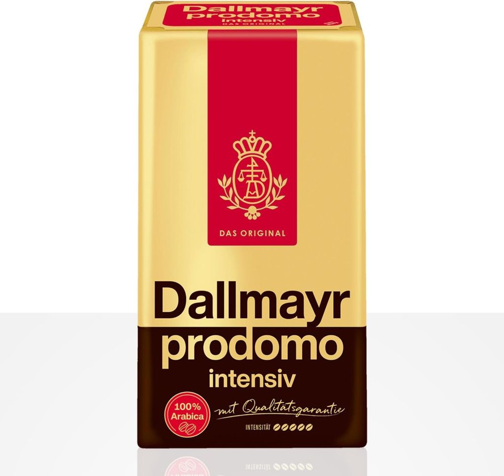 Dallmayr Prodomo intensive 12 x 500g ground coffee, filter coffee 6000g