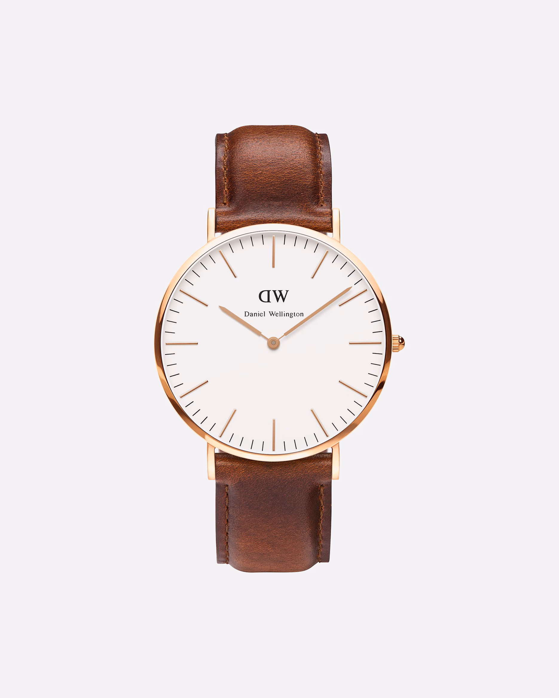 Daniel Wellington watch men's watch stainless steel braun
