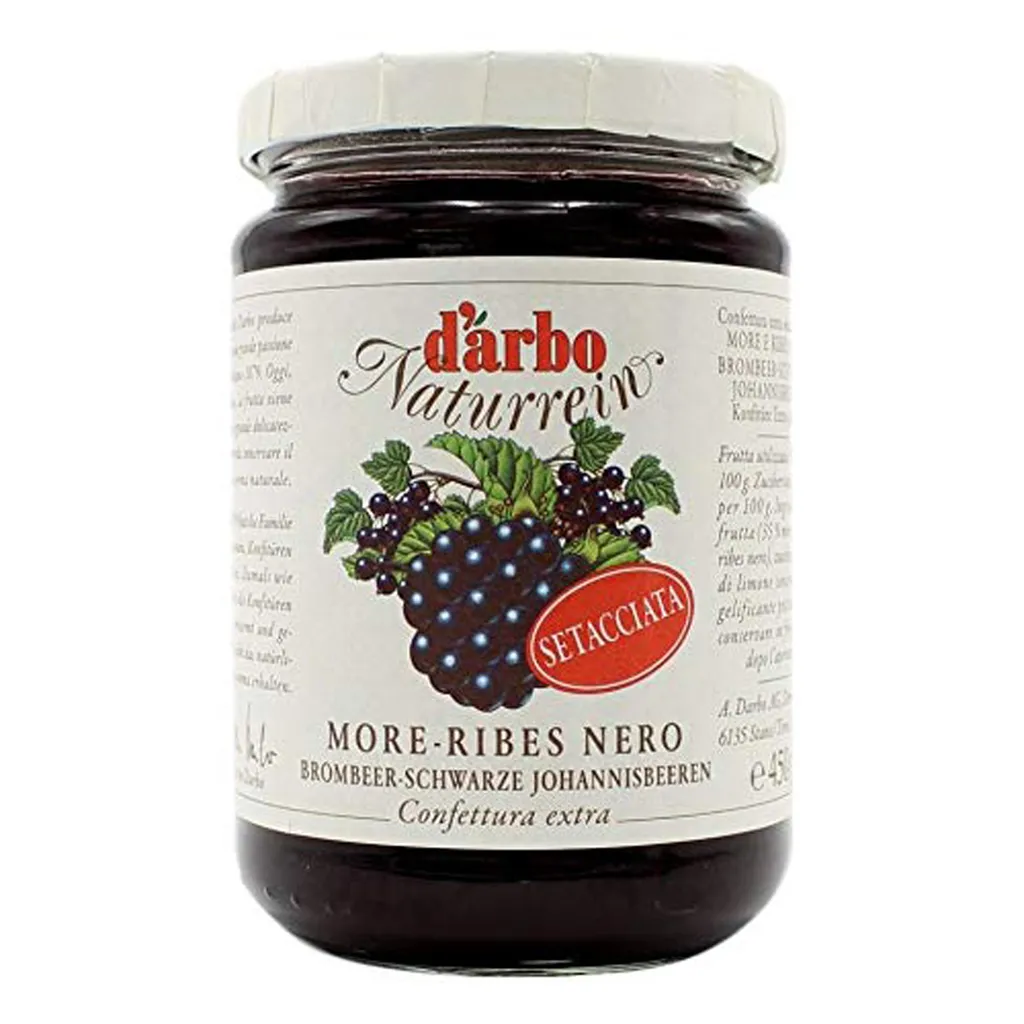 ADOLF DARBO AG Darbo Blackberry Blackcurrant Currant Jam, Passata, 450g