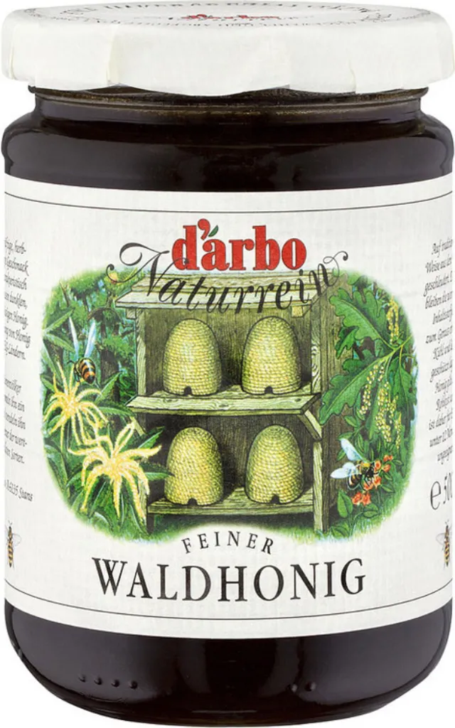 ADOLF DARBO AG Darbo Fine Forest Honey Naturally Pure Strong Bitter Spicy Taste 500g