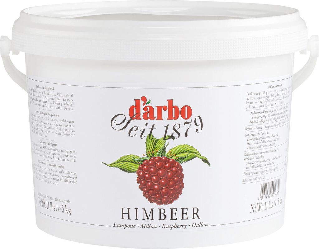 Darbo Raspberry Fruit Spread 5000g