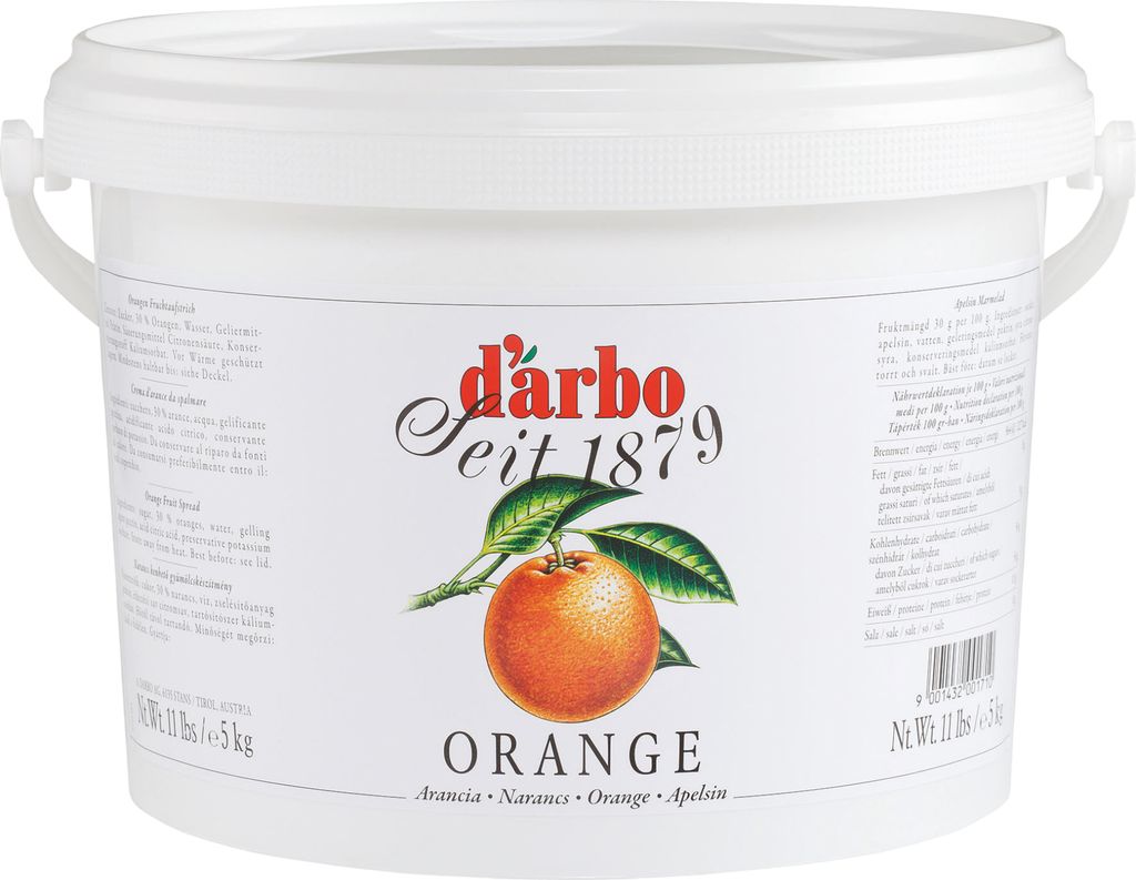 Darbo Orange fruit spread 5000g