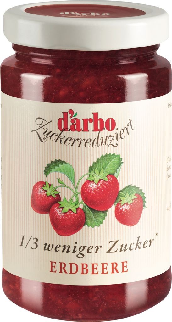 Darbo Reduced Sugar Strawberry Fruit Spread 250g