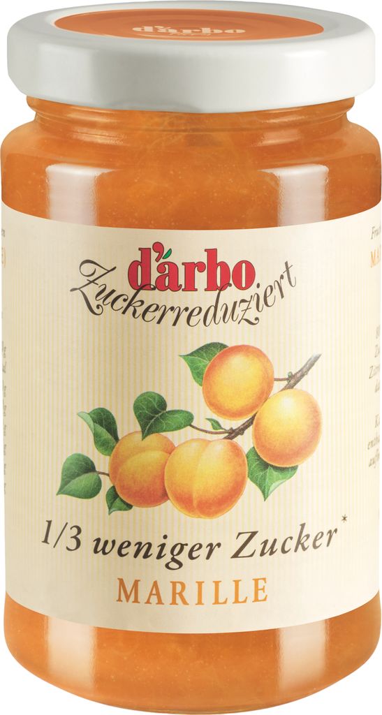 Darbo Reduced Sugar Apricot Fruit Spread 250g