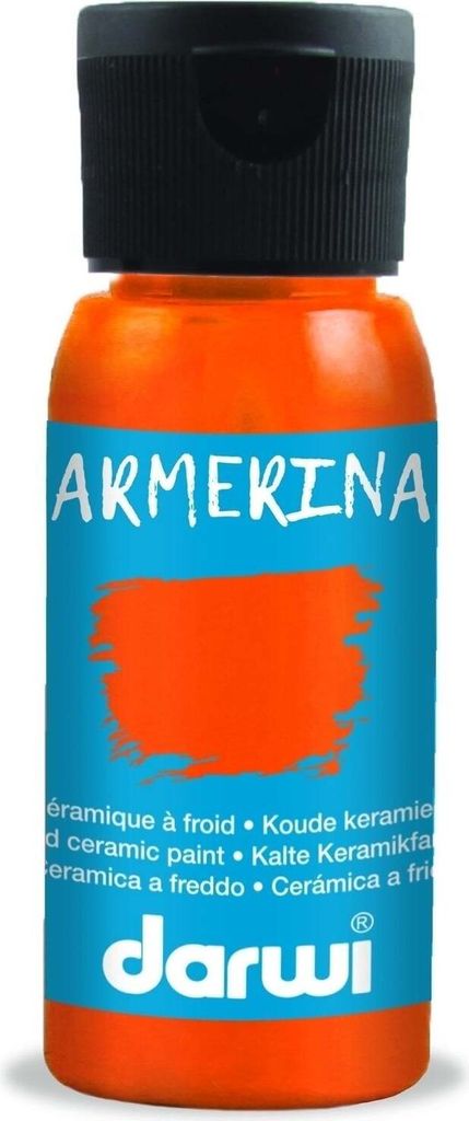 Darwi Cold Paint for Porcelain Orange 50 ml 1 pc