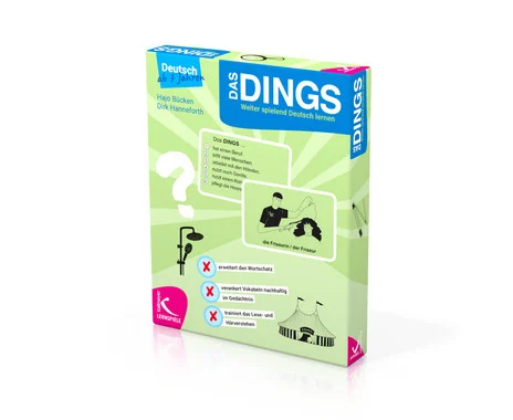 The thing "Continue learning German through play"