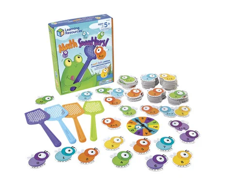 The fun plus and minus fly swatter game