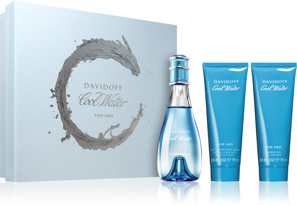 Davidoff Cool Water For Her Gift Set for Women