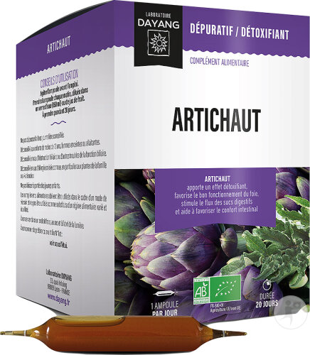 Restaxil Dayang Artichoke Organic 20 Ampoules