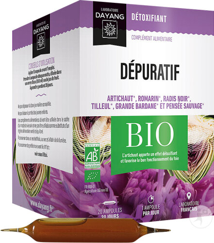 Restaxil Dayang Detoxifying Organic 20 Ampoules