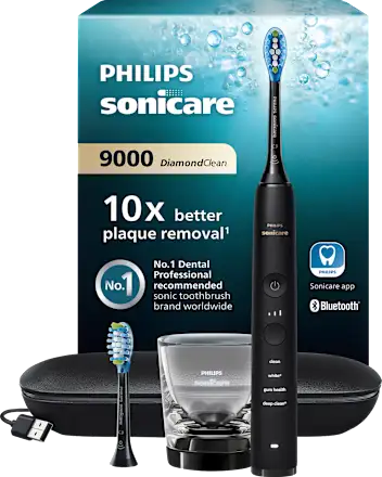 Philips Sonicare Sonicare Diamond Clean 9000 sonic toothbrush, black, 1 pc
