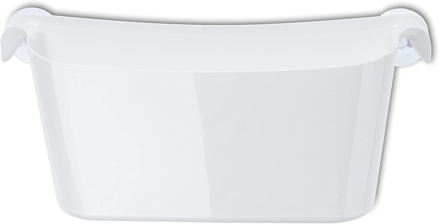 koziol 5241525 Boks Utensilo Thermoplastic Plastic, White, 10.5 x 35 x 15.8 cm