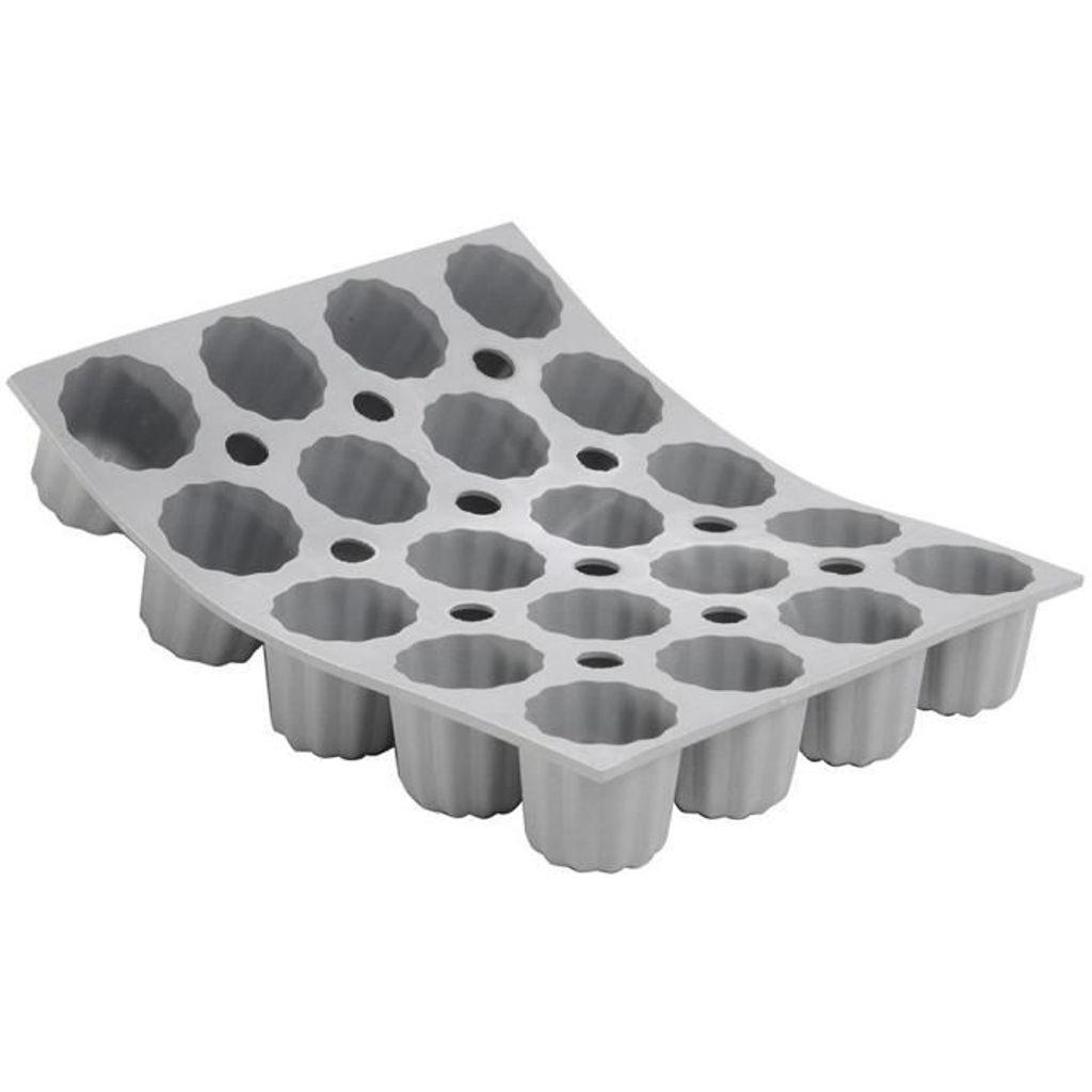 de Buyer 1856.21D 20 mini canelés molds silicone temperature -70 to 300 °C