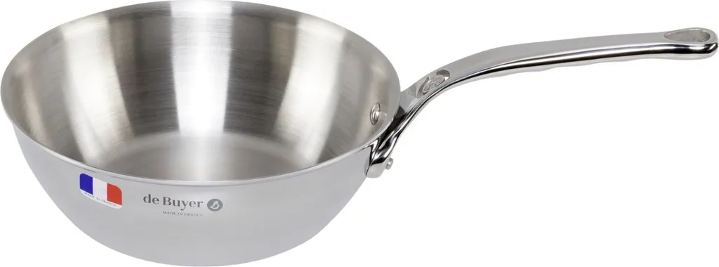 De Buyer Affinity Sauteuse stainless steel conical 20 cm