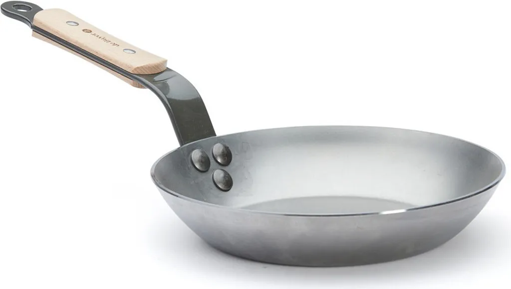 De Buyer Mineral B wooden frying pan - ø 20 cm - without non-stick coating