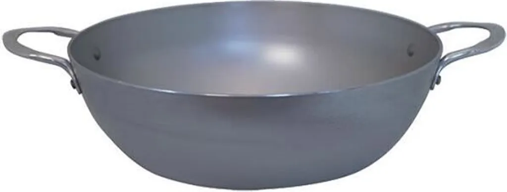 De Buyer frying pan - with 2 handles - Mineral B - ø 32 cm / 5.5 liters - without non-stick coating