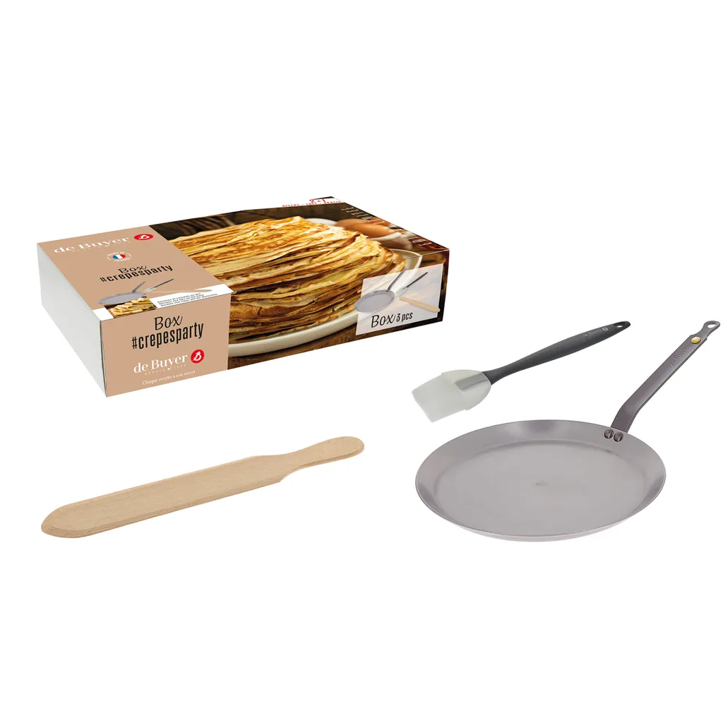 De Buyer CHOC Intense 8760.20 frying pan, 20 cm max. diameter, aluminum, suitable for induction hobs, non-stick coating