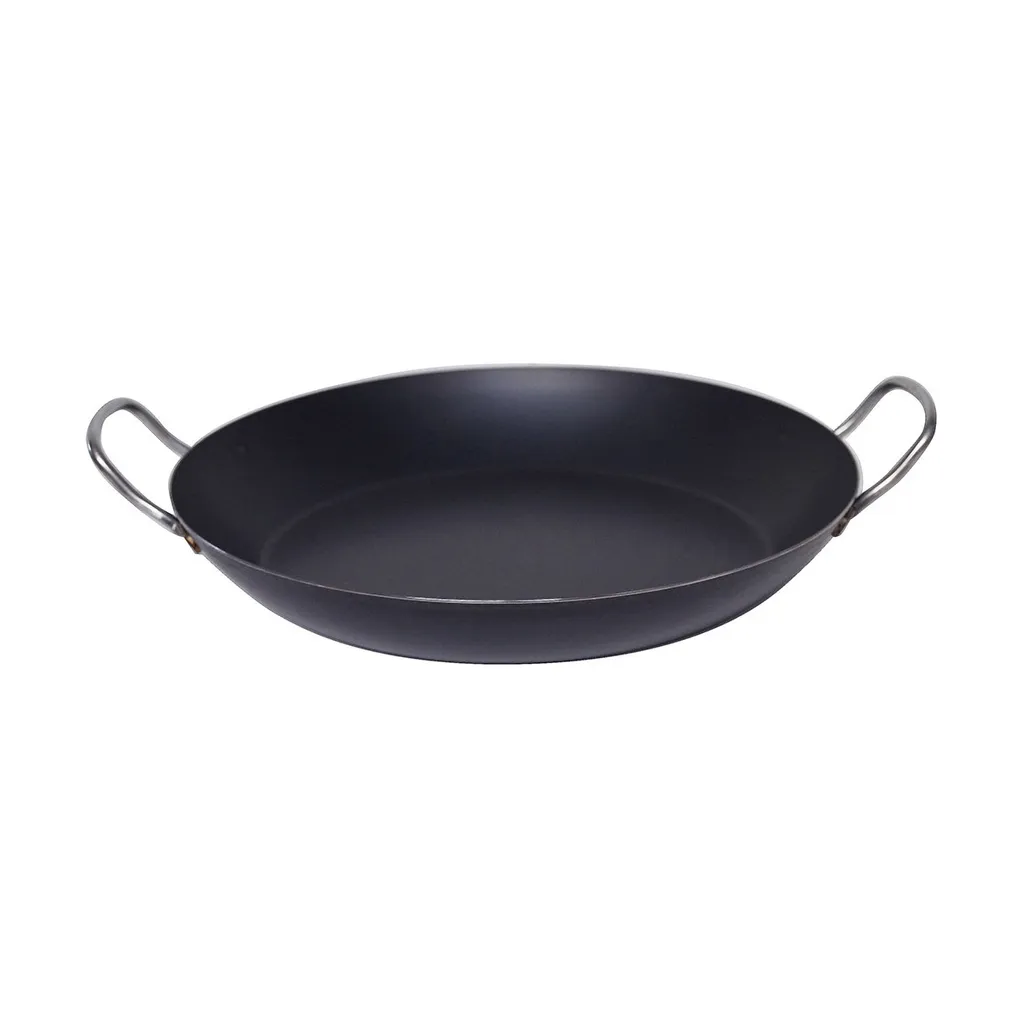de Buyer La Lyonnaise, Blue, Steel, Gas, Halogen, Sealed Plate, 34 cm, 420 mm, 50 mm