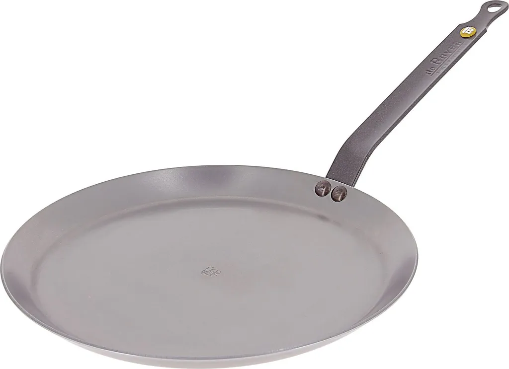 De Buyer Crepe & Pancake Pan Mineral B Ø26cm Induction Iron Robust Handle