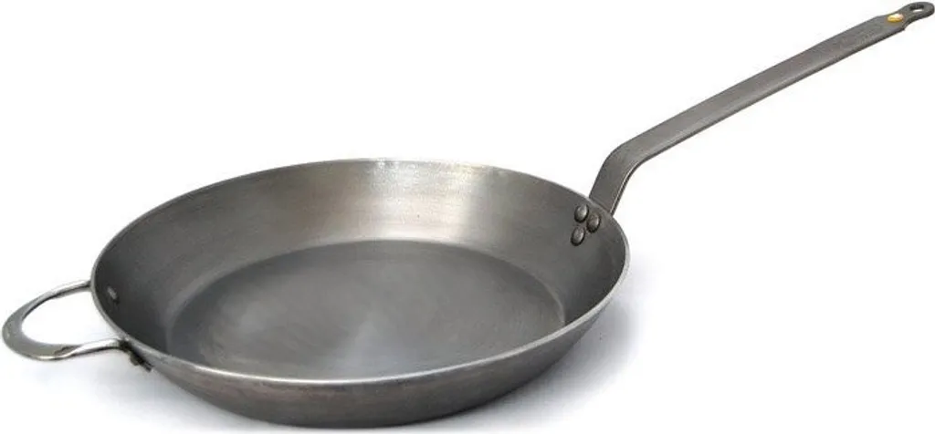 De Buyer Round Frying Pan - Mineral B 36 cm Silver