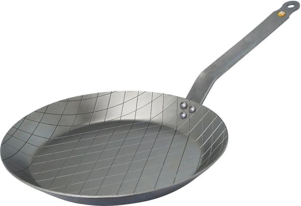 De Buyer round steak pan Mineral B Ø 28 cm silver
