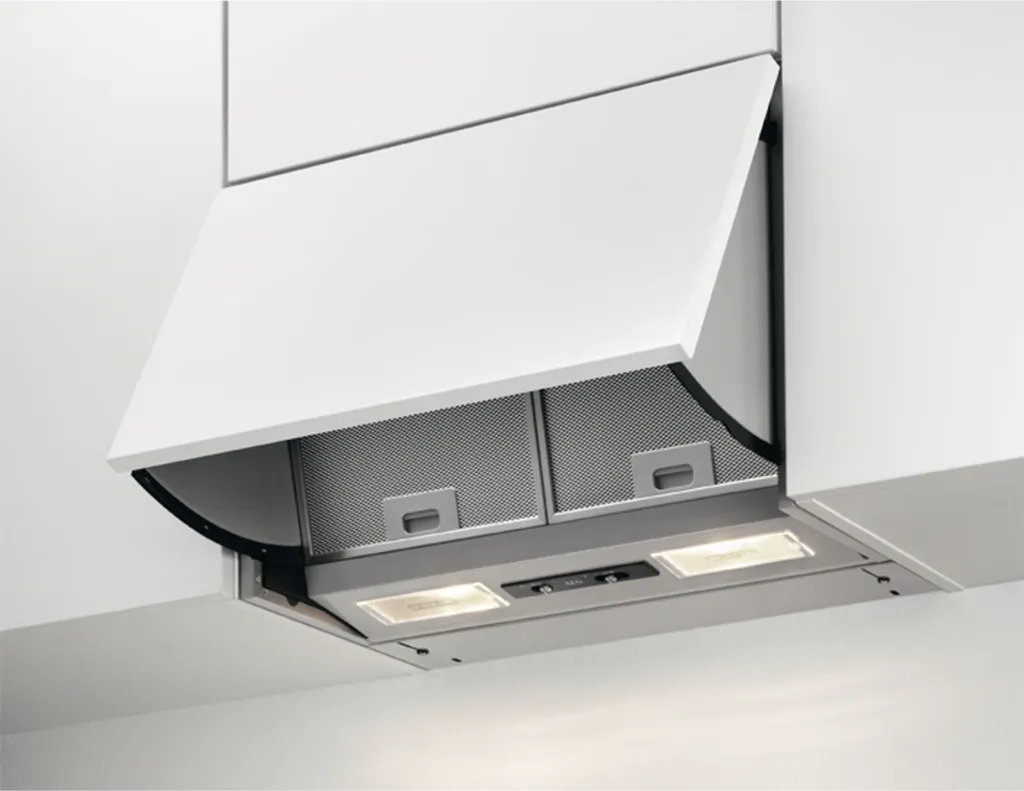 AEG DEB2631S Flip open extractor hood