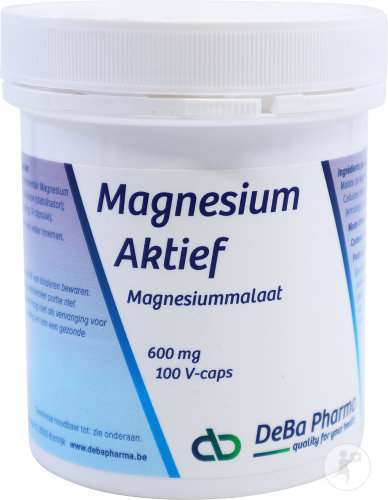 Deba Active Magnesium 600mg 100 Capsules