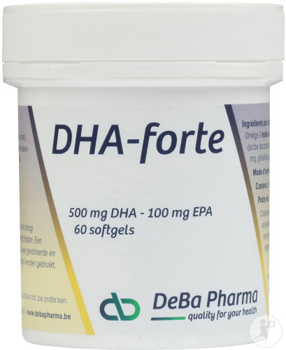Deba DHA-Forte 500mg 60 Softgels