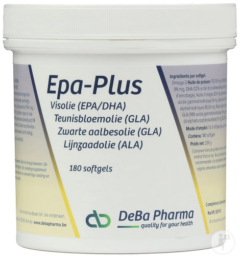 Deba EPA Plus Lemon 180 Capsules