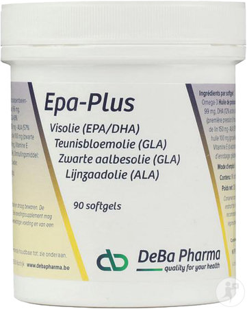 Deba EPA Plus Lemon 90 Capsules