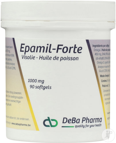 Deba Epamil Forte fish oil 90 capsules