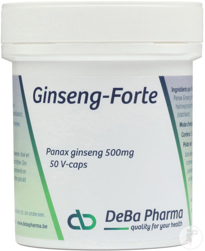 Deba Ginseng Forte Capsules 50x500mg
