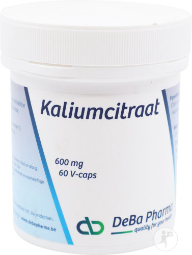 Deba Potassium Citrate 600mg Capsules 60