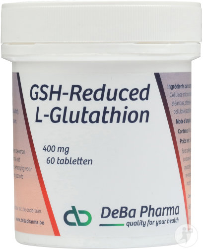 Deba L-Glutathione GSH Reduced 60 tablets