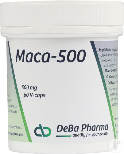 Deba Maca 500mg 60 Capsules New Formula