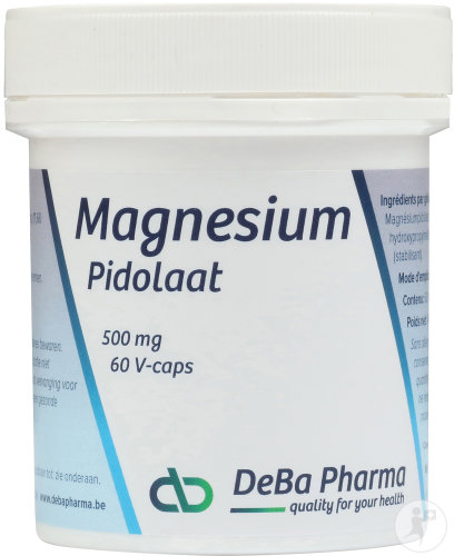 Deba Magnesium Pidolate Vegetarian Capsules 60x500mg