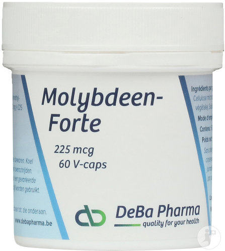 Deba Molybdenum Forte Vegetarian Capsules 60x225mcg