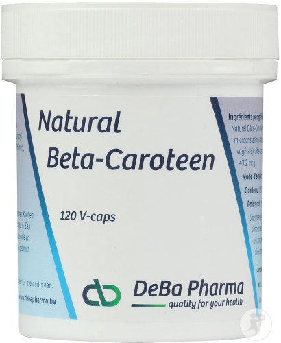 Deba Natural Beta-Carotene 120 capsules