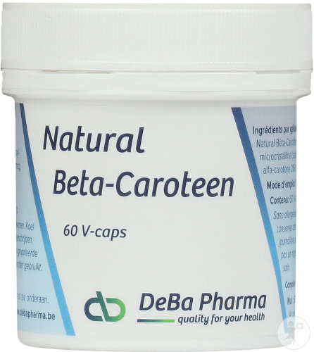 Deba Natural Beta-Carotene 60 capsules