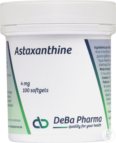 Deba Pharma Astaxanthine 4mg 100 Capsules