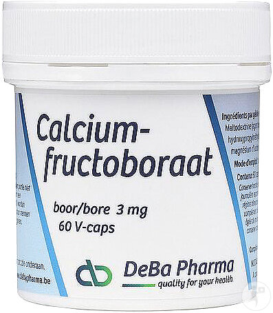 DeBa Pharma Calcium Fructoborate 3mg 60 capsules