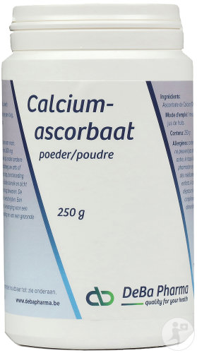 DeBa Pharma Calcium Ascorbate Powder 250g