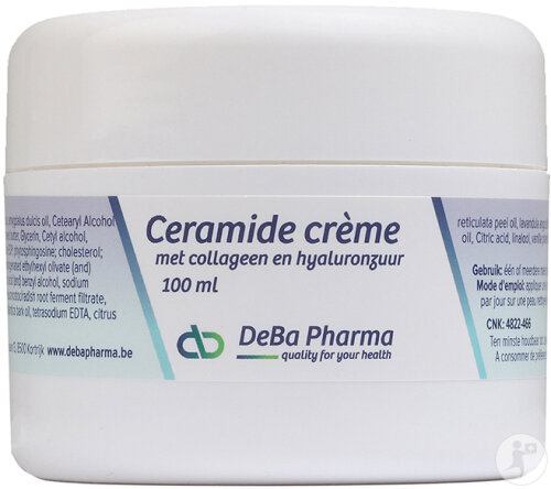 Deba Pharma Ceramide and Hyaluronic Acid Cream 100ml