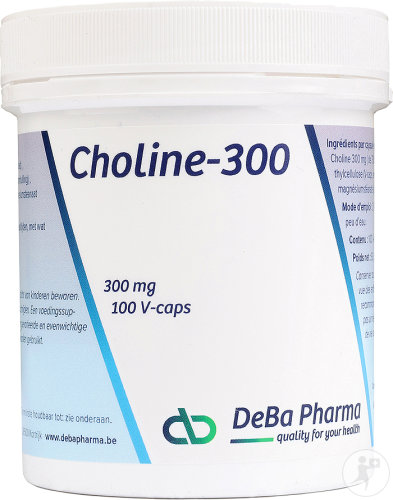 Restaxil DeBa Pharma Choline-300 Dietary Supplement 100 Capsules
