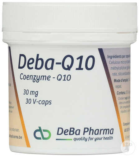 DeBa Pharma Deba Q10 Coenzyme Q10 30mg 30 Capsules